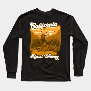 Hiking Mount Whitney California Long Sleeve T-Shirt